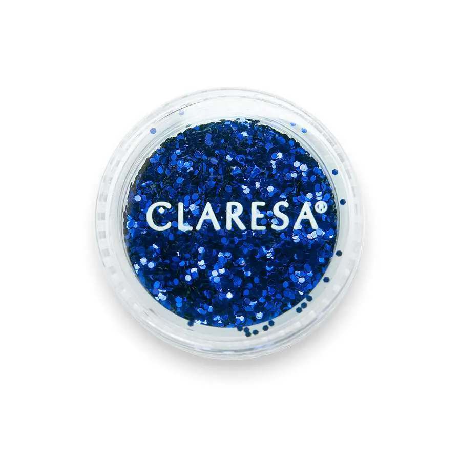 foto decoracion de uñas disco dark blue claresa
