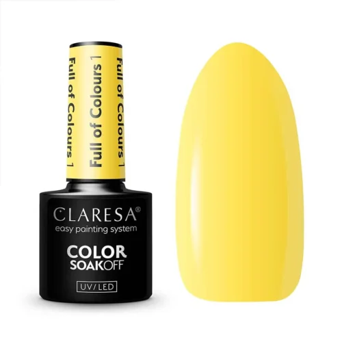 foto esmalte semipermanente full of colours claresa 01