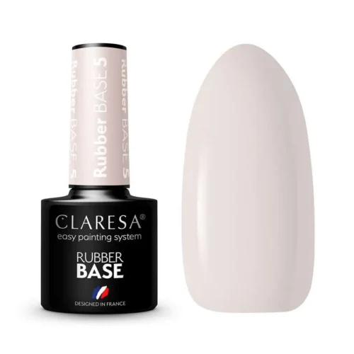 foto rubber base semipermanente claresa 5